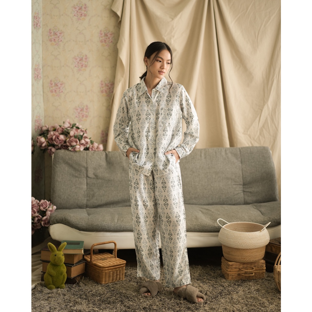 Cielyn - Marta - Vintage Series - Organic Silk - Piyama Wanita Set