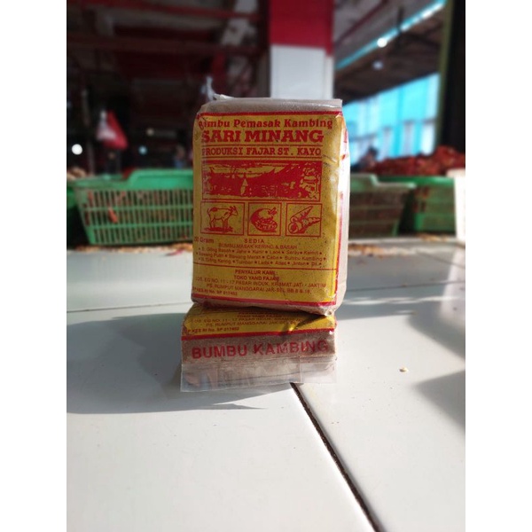 

Sariminang Kambing / Bumbu Pemasak Sariminang 250 gr