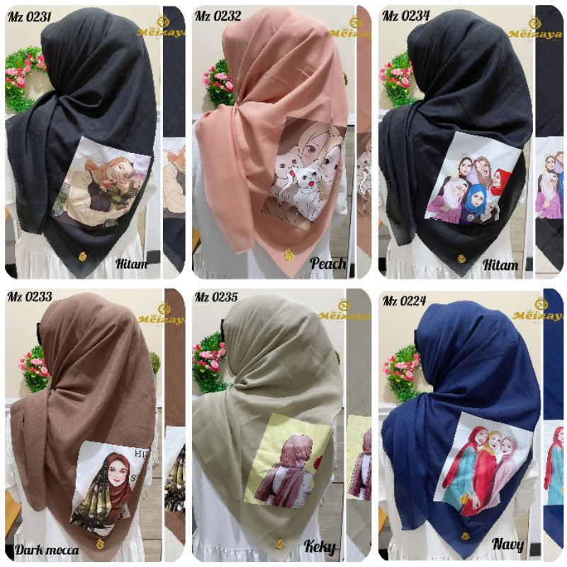 Meizaya Motif Lukis
