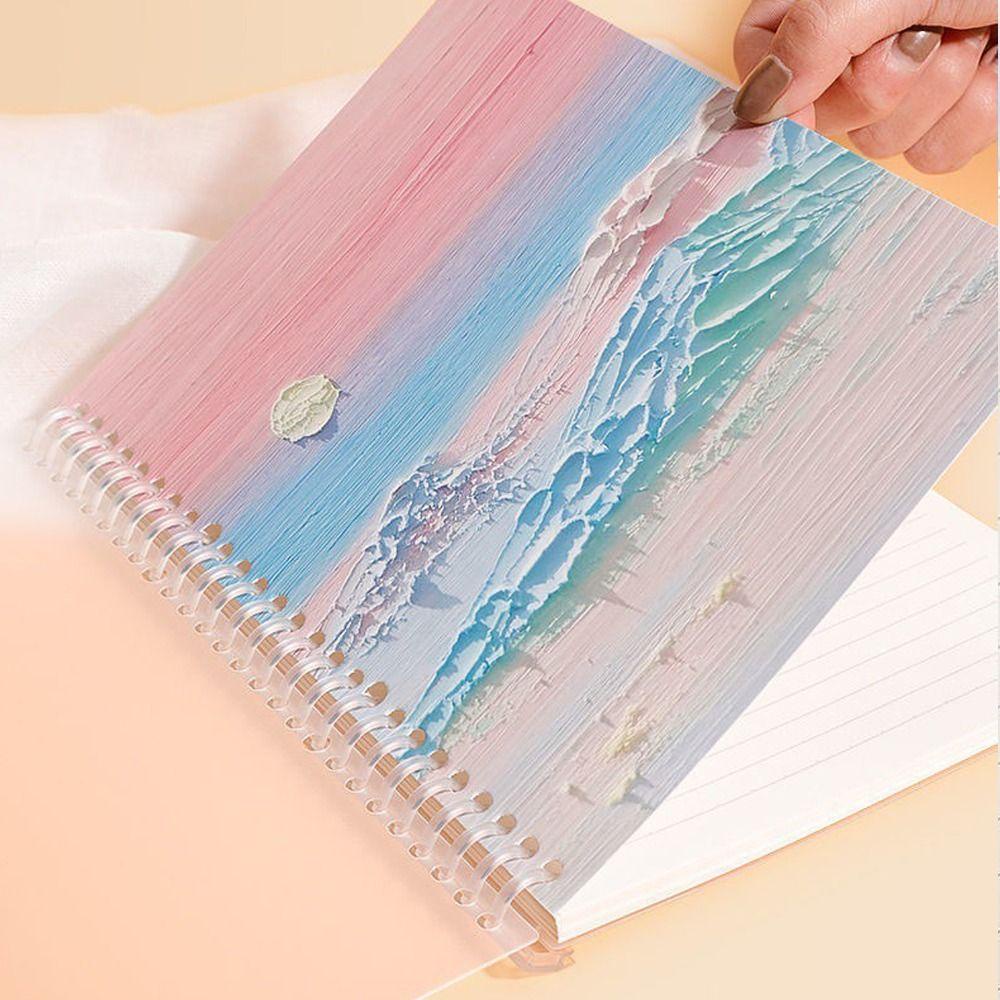 Top A5 Landscape Notebook Alat Tulis Jurnal Diary Lukisan Gaya Cina