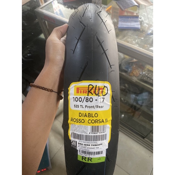 BAN FIRELLI DIABLO ROSSO CORSA || 100/80 17