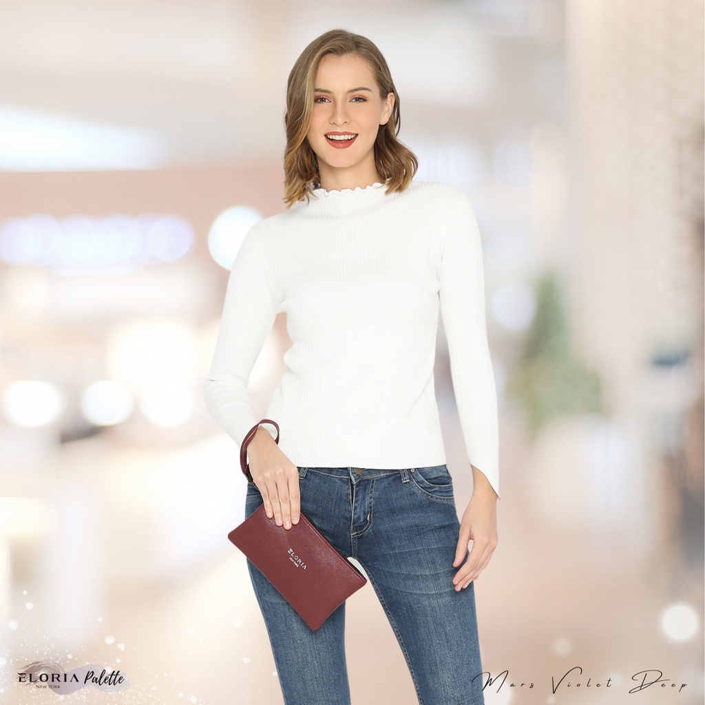 Eloria New York Clutch Wanita Ukuran Besar Eloria Palette