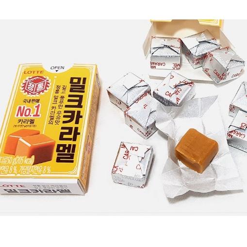 

Diskon Spesial--[Ready stok] Lotte Milk Caramel Candy Korea 50 gr