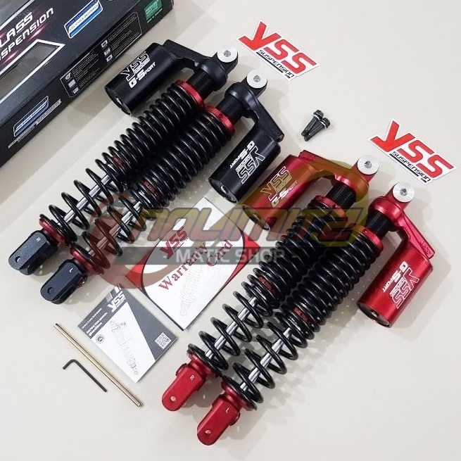 Shock YSS G Sport Smooth Black Red Series 390mm Shockbreaker Honda ADV 150 160