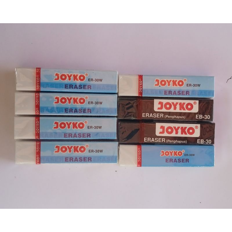 

ERASER / Penghapus Joyko / Penghapus Joyko Warna Hitam Dan putih
