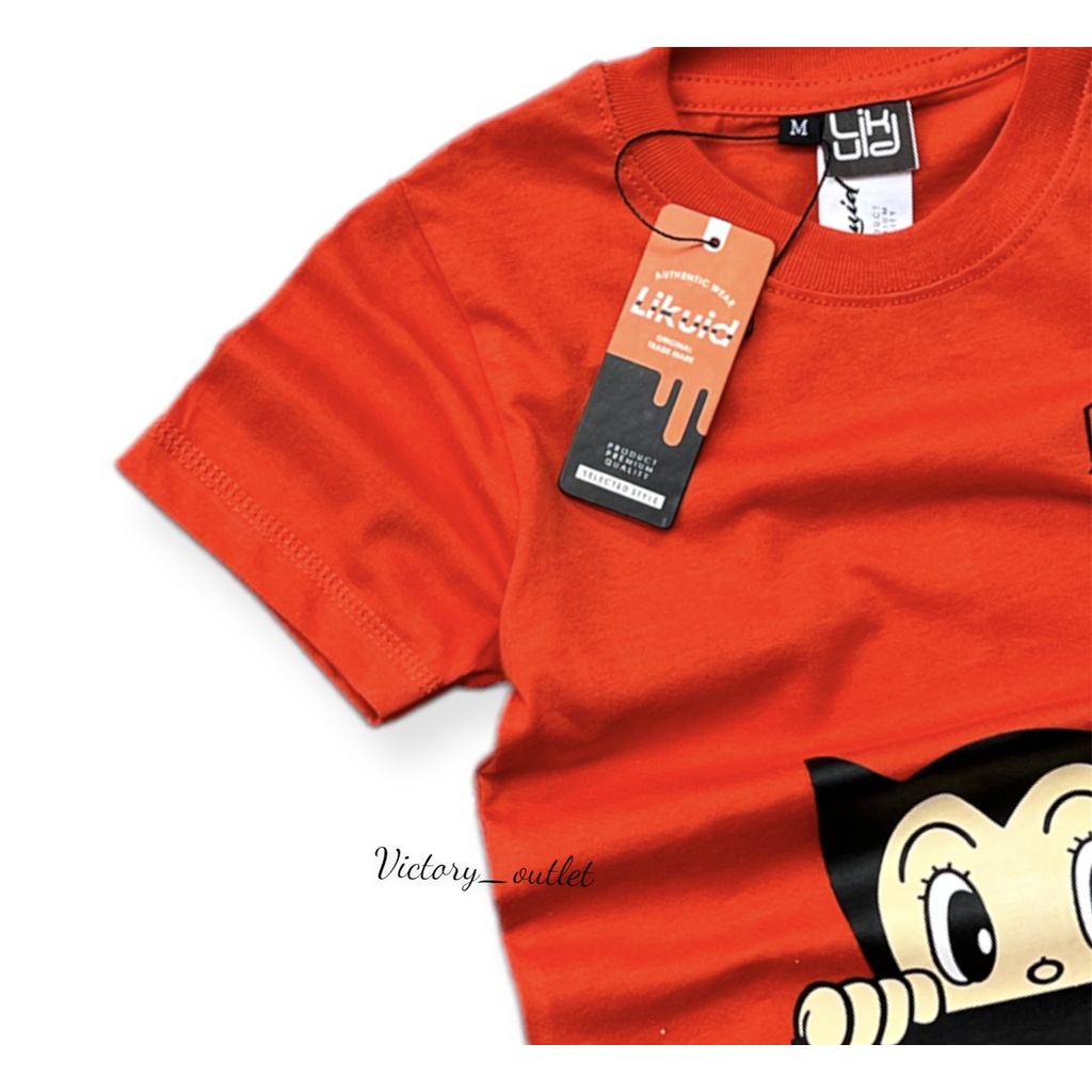 Baju distro anak laki laki usia 1-12th / Kaos anak oblong tangan pendek bahan cotton combed 30s