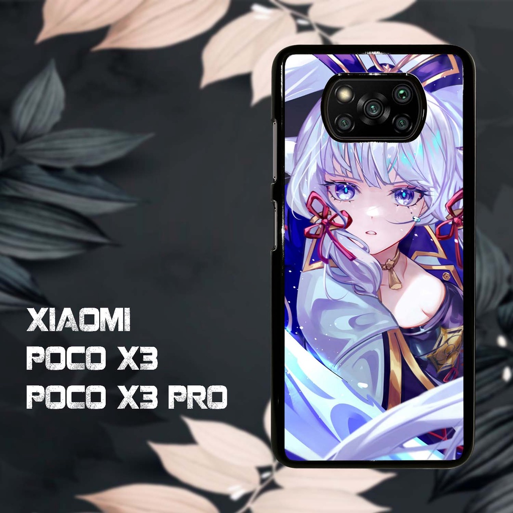 Case Kilau Poco Phone X3 | X3 NFC | X3 PRO | Casing Hp Xiaomi | Pelindung Smartphone | Motif Genshin