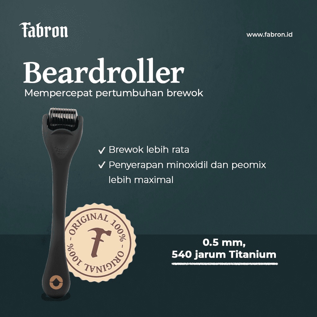 Beard &amp; Hair Roller by Misterbrewok
