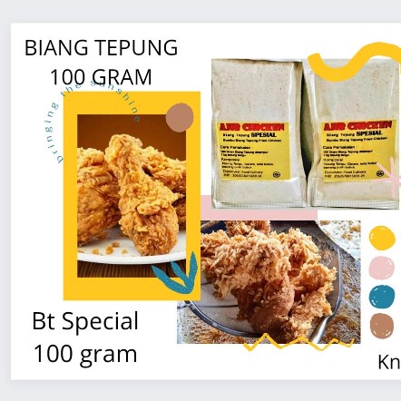 

Tepung Bumbu Premik Biang Fried Chicken SPECIAL 1 ONS, Biang Tepung Ayam BT SPECIAL 100gr