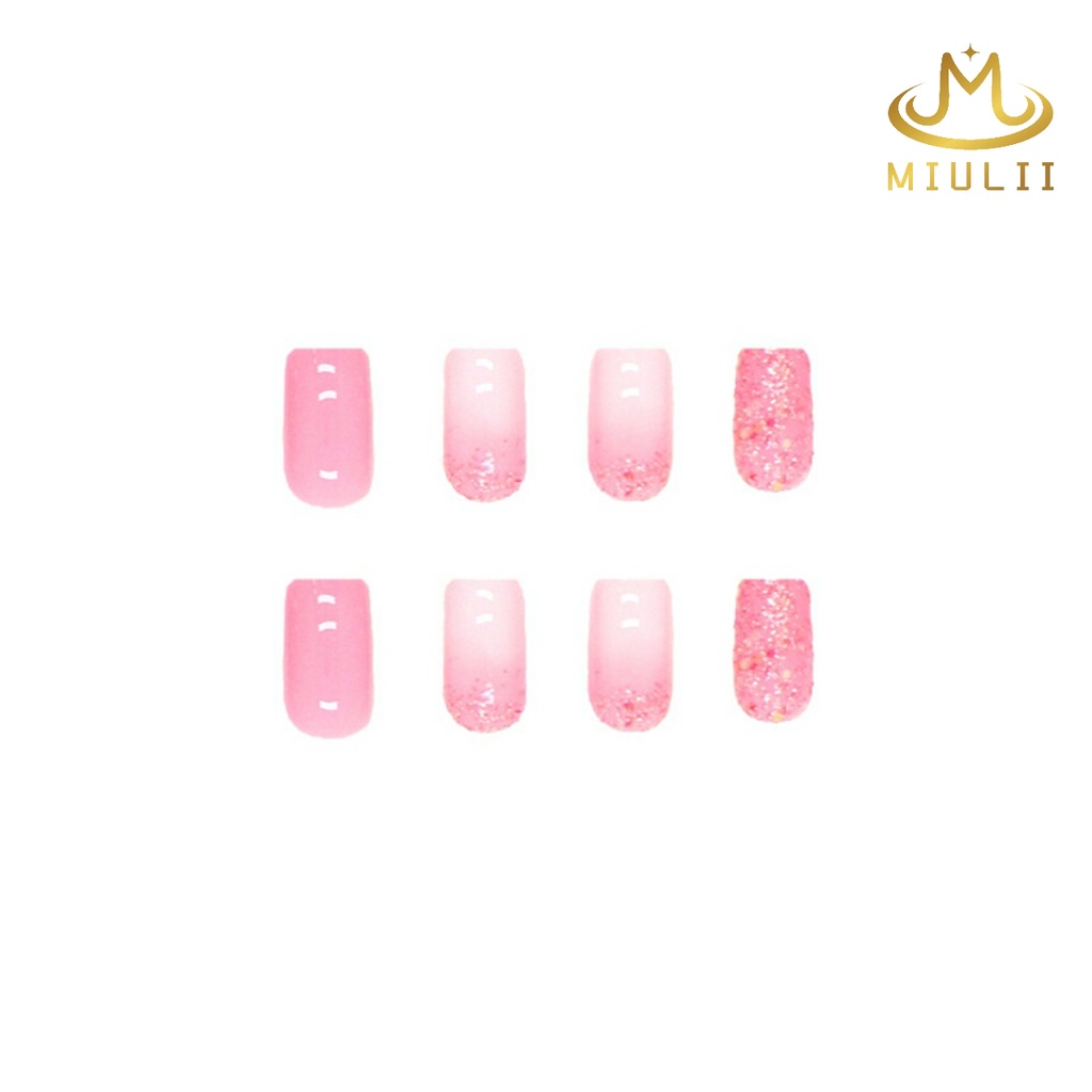 MIULII / KUKU PALSU   A0547  / 24PCS / 3D / NAIL ART / PREMIUM / CUTE / FREE LEM JELLY / KUTEK