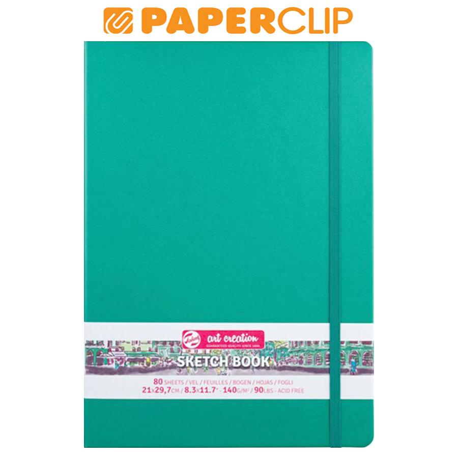 

SKETCH BOOK TALENS ART CREATION 9314333M FOREST GREEN 21X30 140G
