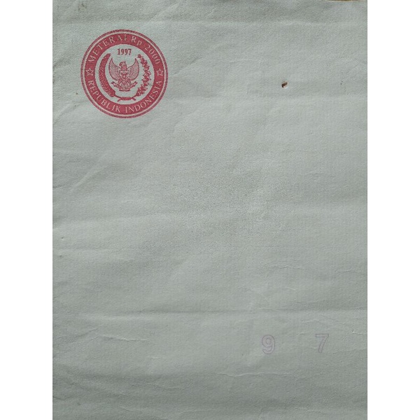 

Kertas Segel 1997