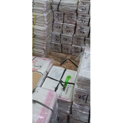

OPP Plastik tebal 05 / 27 MIKRON 35x39+3CM Lidah per 100 lembar
