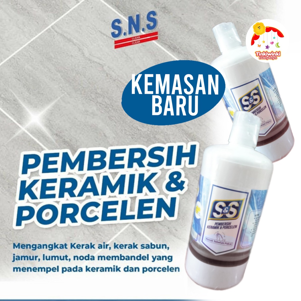 SNS pembersih keramik &amp; Porcelen