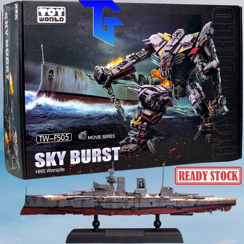Jual ToyWorld FS05 Sky Burst HMS Warspite Toy World Jetfire
