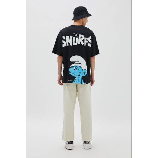 Pull & Bear Smurf T-shirt / Kaos PB Smurf / kaos Smurf