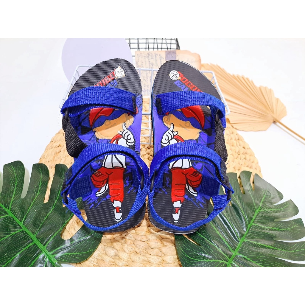 Sandal Anak Gunung Terbaru Motif Boboioy