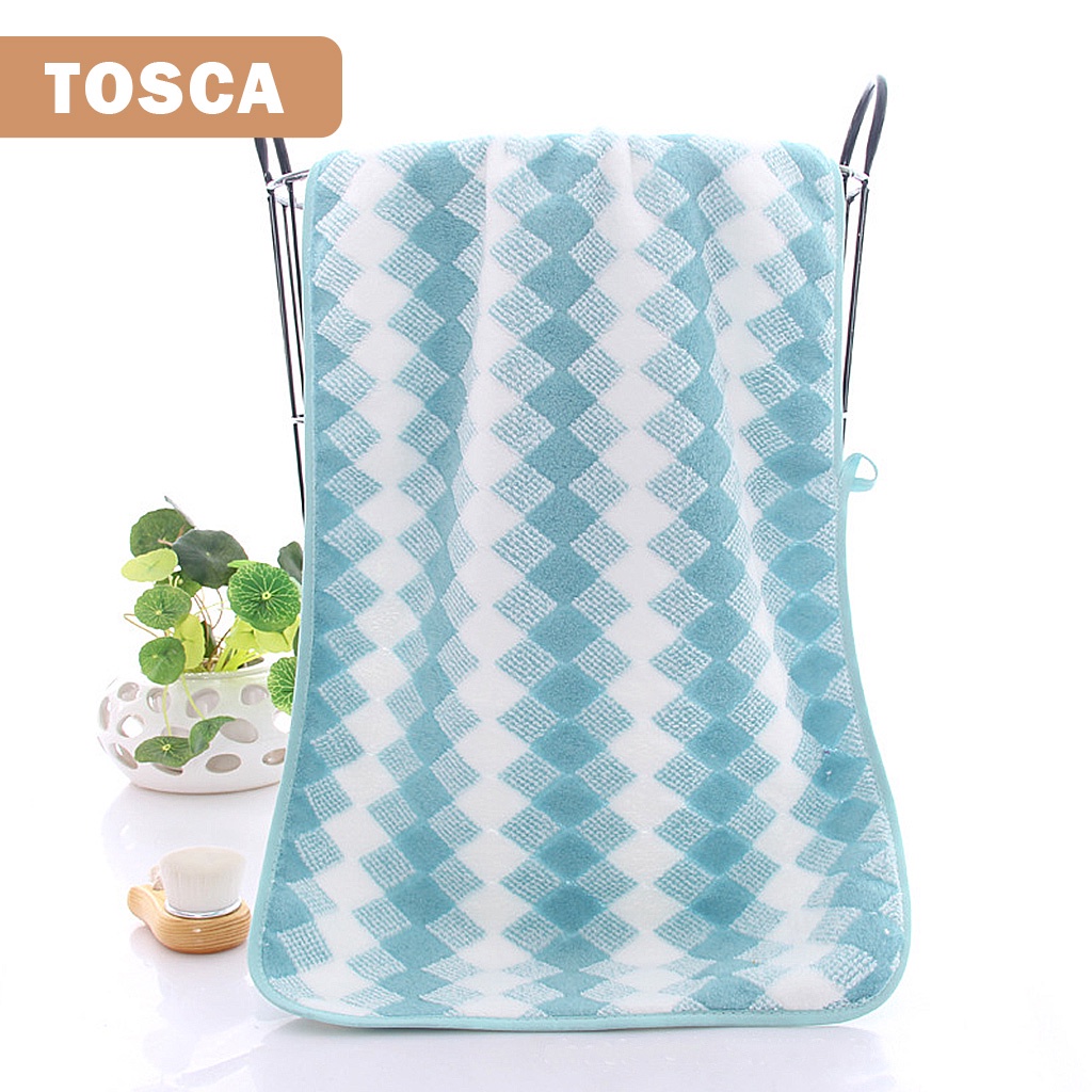 Handuk Mandi Diamond Daya Serap Tinggi Ukuran 100cmx50cm 100% Polyester - H42-C