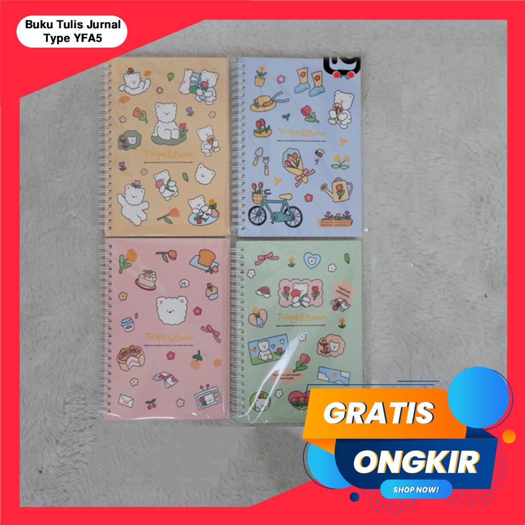 

Ring Book #40993 - 1 Type Yfa5 Note Book Fancy Karakter / Buku & Alat Tulis