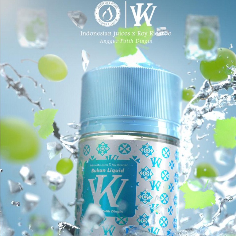 Bukan Liquid KW Anggur Putih Dingin 60ML by Roy Ricardo x Indonesian Juices