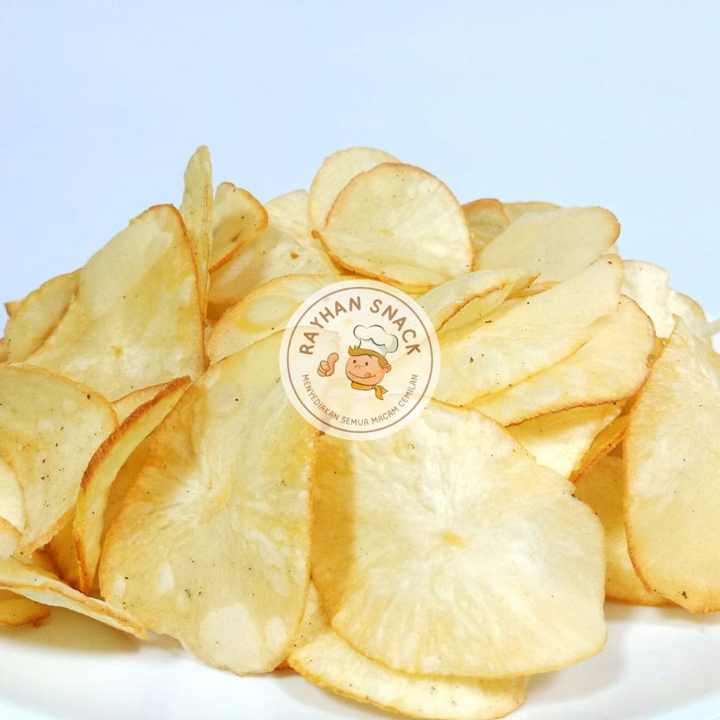 

Keripik Singkong Asin 250gr / Kripik Singkong Original Enak Murah