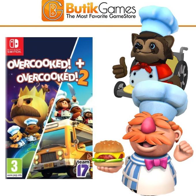 Overcooked & Overcooked 2 Switch Nintendo Switch