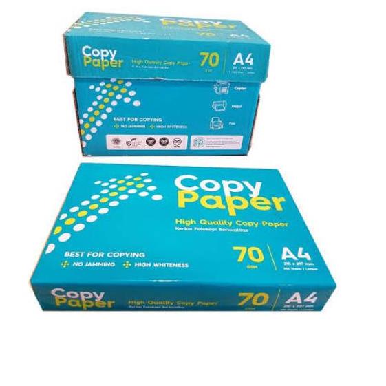 

Hot! Copy Paper Kertas HVS A4 70 gr / 1 RIM 500 Lembar 레