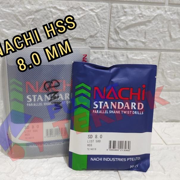 nachi 8mm / mata bor besi nachi 8mm / mata bor hss nachi 8mm