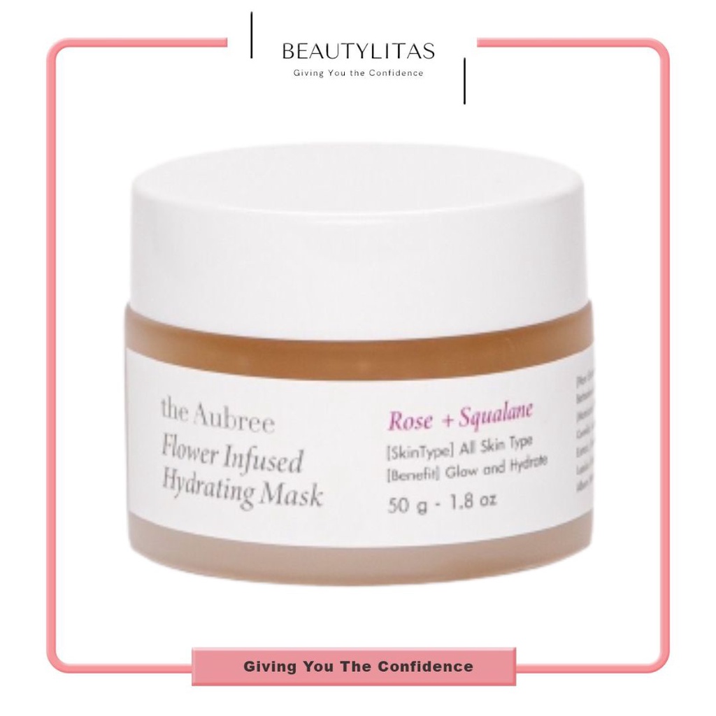 The Aubree Flower Infused Hydrating Mask 50 gr