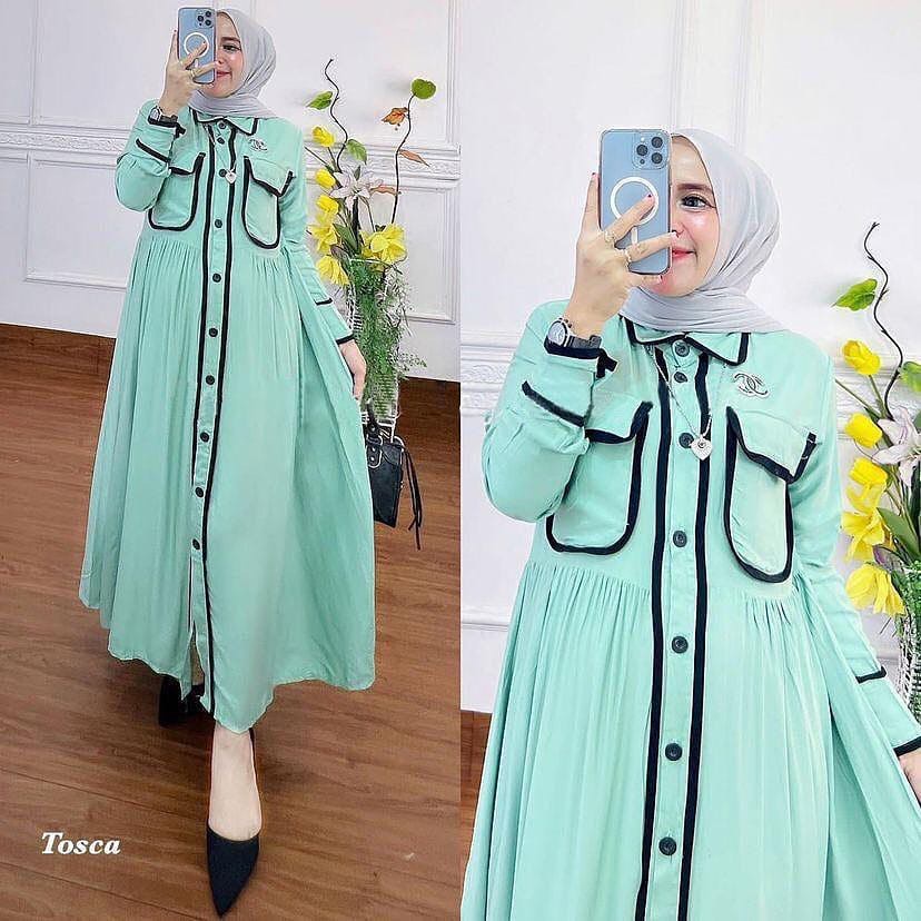 METTHA DRESS - DRESS WANITA - DRESS OVERSIZE
