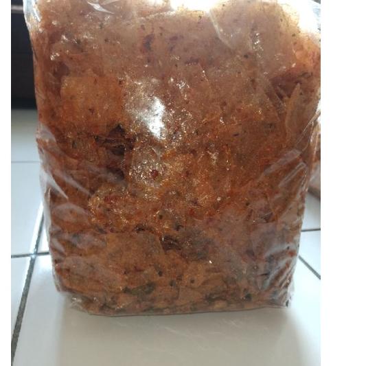 

Top banget--Keripik Kaca Pedas Daun Jeruk Cabe Asli 1kg