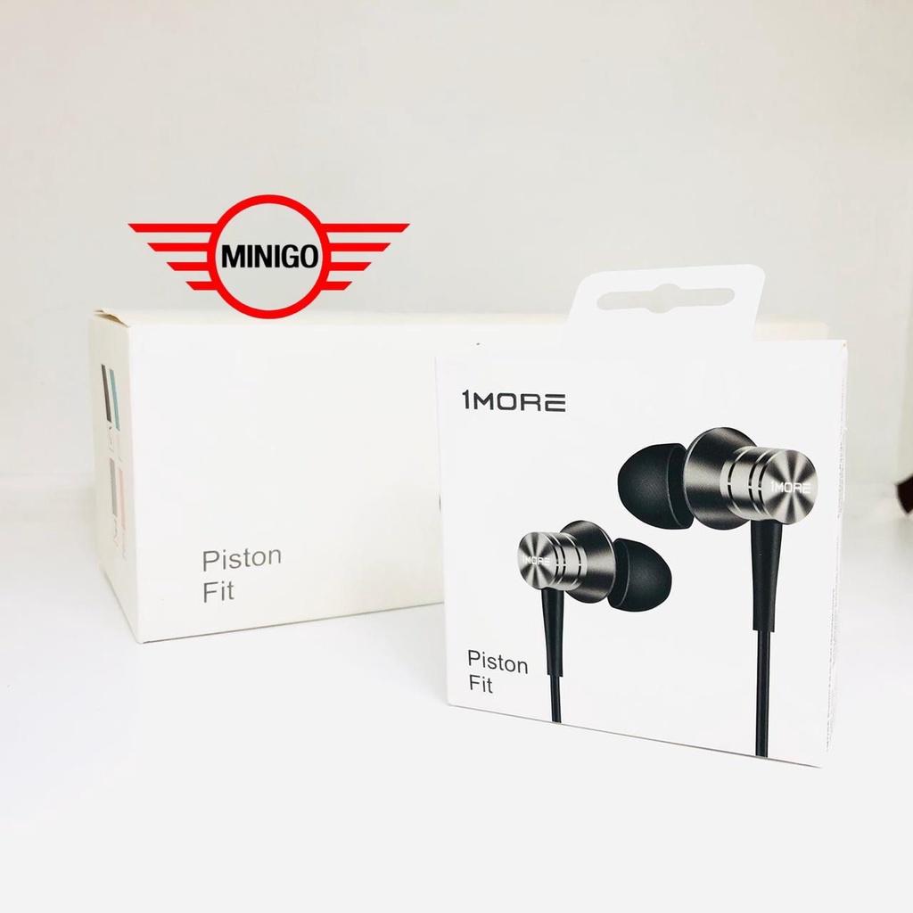 MURAH LEBAY 1More E1009 Piston Fit In-Ear earphone EARPHONE METAL 1More Piston Fit Super Bass + Packing Original