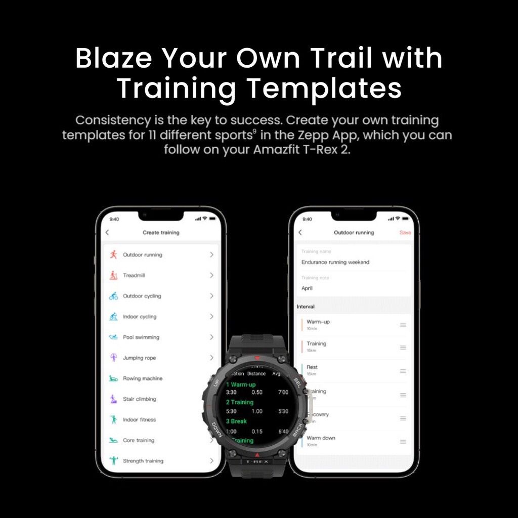 Amazfit T-Rex 2 Smartwatch Garansi Resmi Amazfit Indonesia