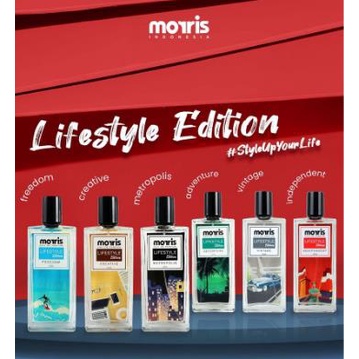 * NCC * Morris Parfum Lifestyle Edition EDP Eau De Parfume Adventure Freedom Creative Vintage - Netto 100 ml