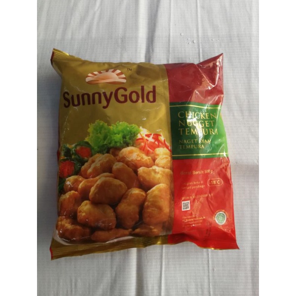 

Sunny gold chicken nugget tempura 500gr naget ayam frozen