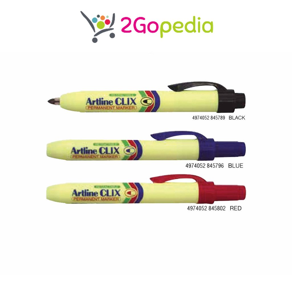 

Spidol Permanent Clix / Cetekan EK - 73 Artline Grosir Murah Atk