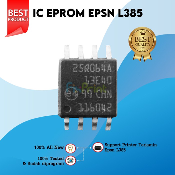IC Eprom Epson L385 Eeprom Reset Counter Printer L385 Mainboard L385 murah