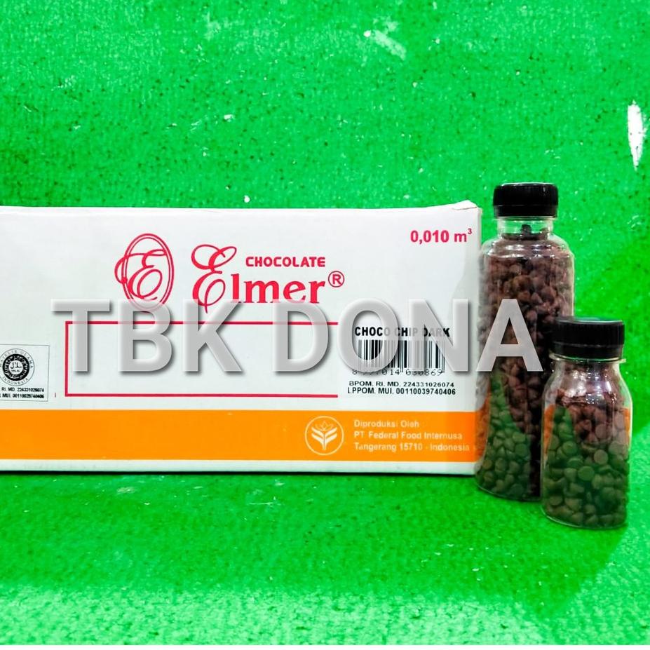 

Super deal--Chocochip Lancip Dark Elmer 185gr / Chocochip Elmer Reguler Dark 185gr