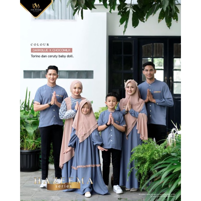 sarimbit HAZEEMA SERIES BY ISAHIJAB (pre-order.ready Februari)