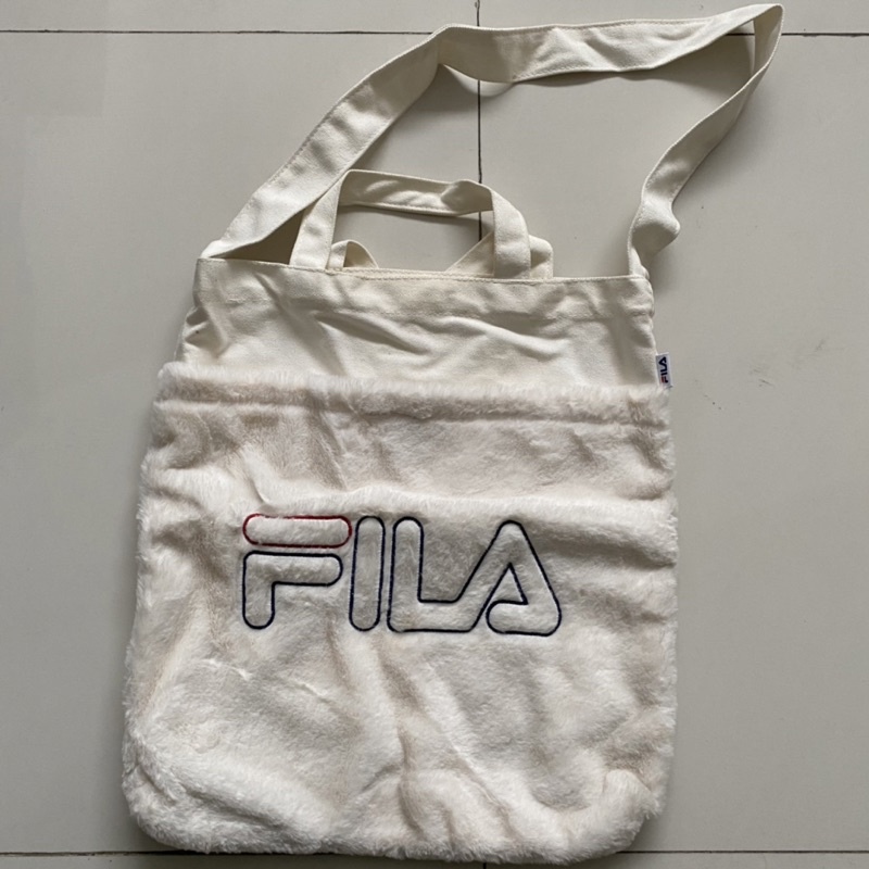 [PRELOVED LIKE NEW] Tas Kanvas Original FILA