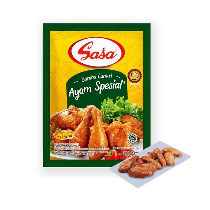 

㊤ Sasa Bumbu Lumur Ayam Spesial 26 gr x 5 Pcs BEST PRICE 3598 ☁