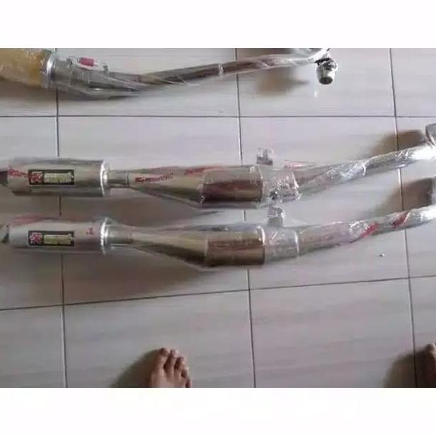 knalpot racing akrapovic alfa fiz r force one bravo