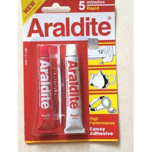 

LEM EPOXY ARALDITE ASLI.. MERAH