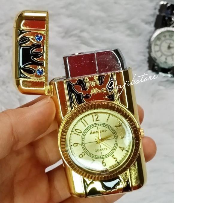 11.11 BIG SALE FASION KOREK API JAM BARA LAS, KOREK API JAM BULAT buruan