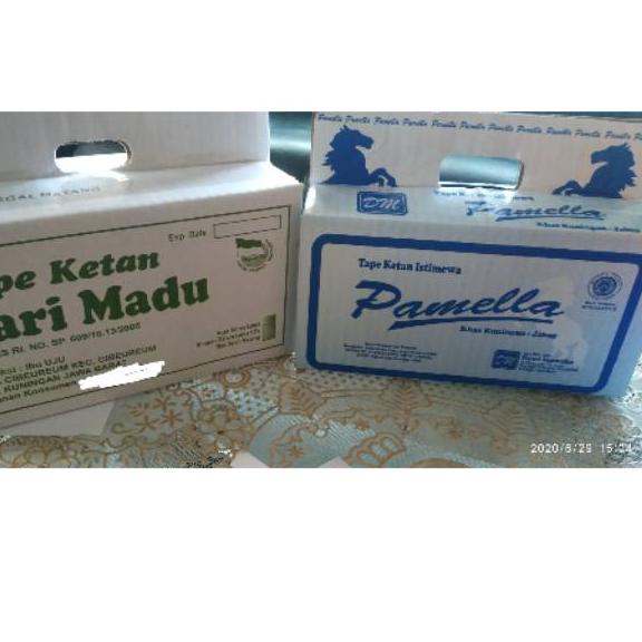 

Cepaat--Tape Ketan Hitam / Ketan Putih /Peuyeum isi 50 pcs