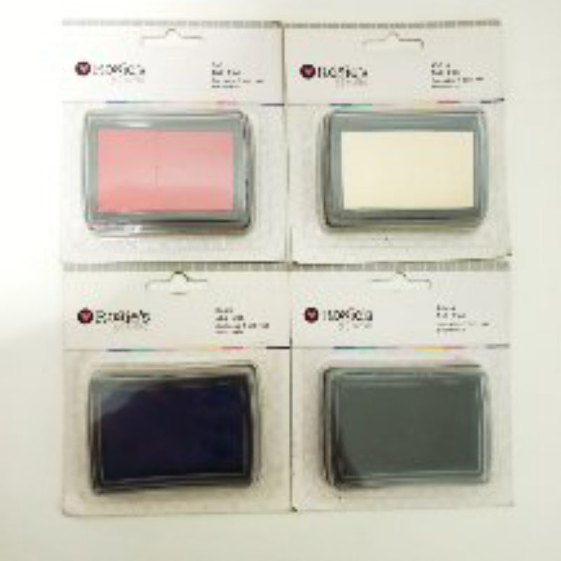 Aneka Ink Pad Bak Tinta Cap Stamp Pad Color