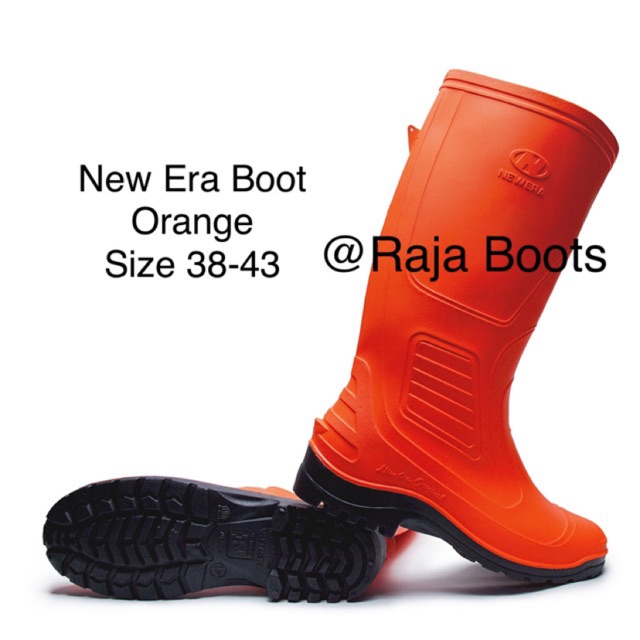 Sepatu Boot New Era Proyek Orange