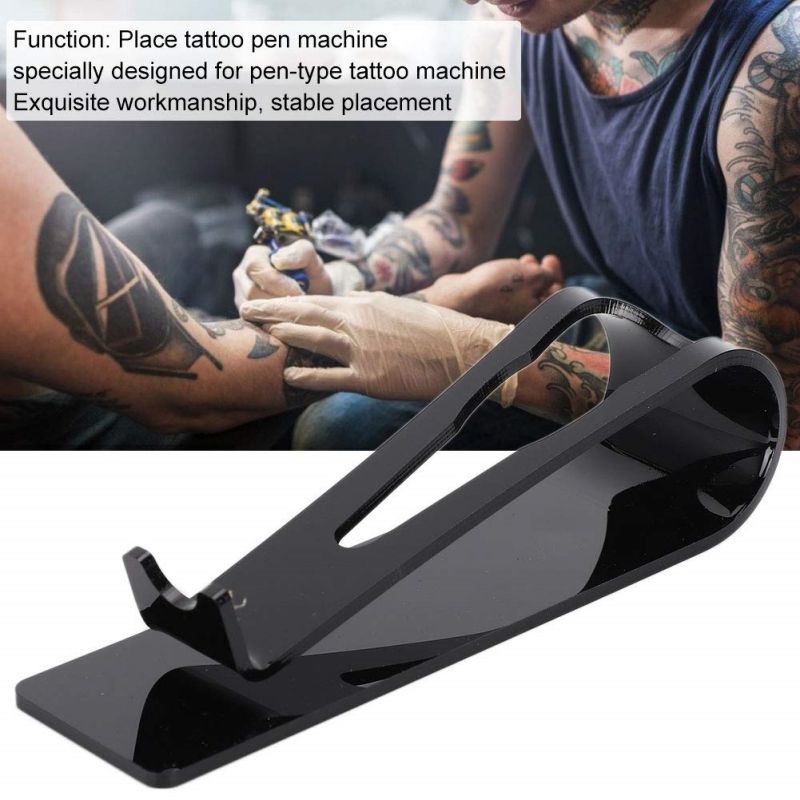 Holder Alat Mesin Sulam/Stand Display Pen Mesin Tato/Holder Mesin Sulam Dengan Alas Magnet