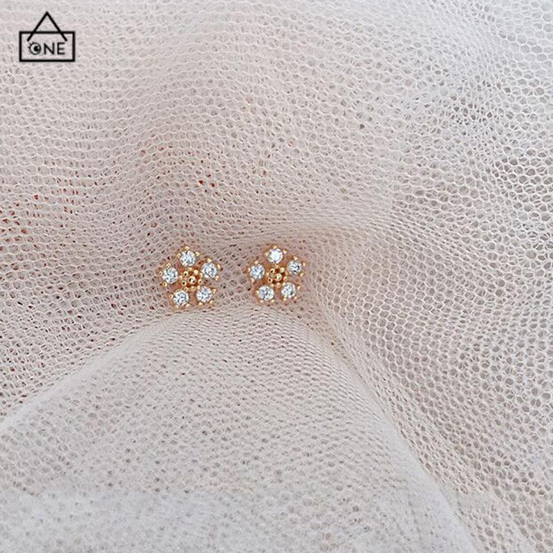 COD❤️Kristal Berlian Anting Pejantan  Titanium Steel S925  Untuk Wanita-A.one