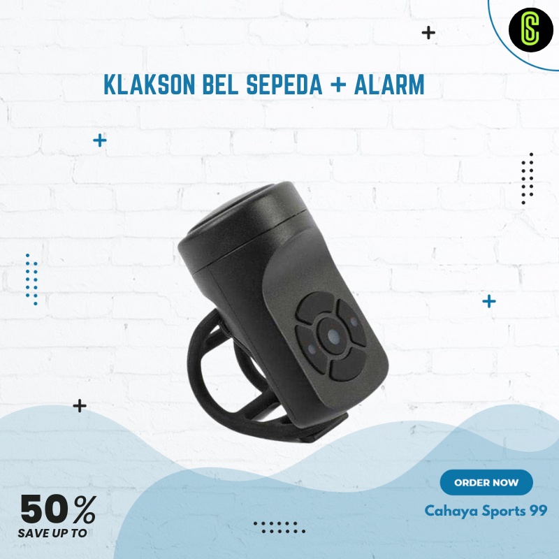 Bel Klakson Elektrik Sepeda Bicycle Bell 140dB